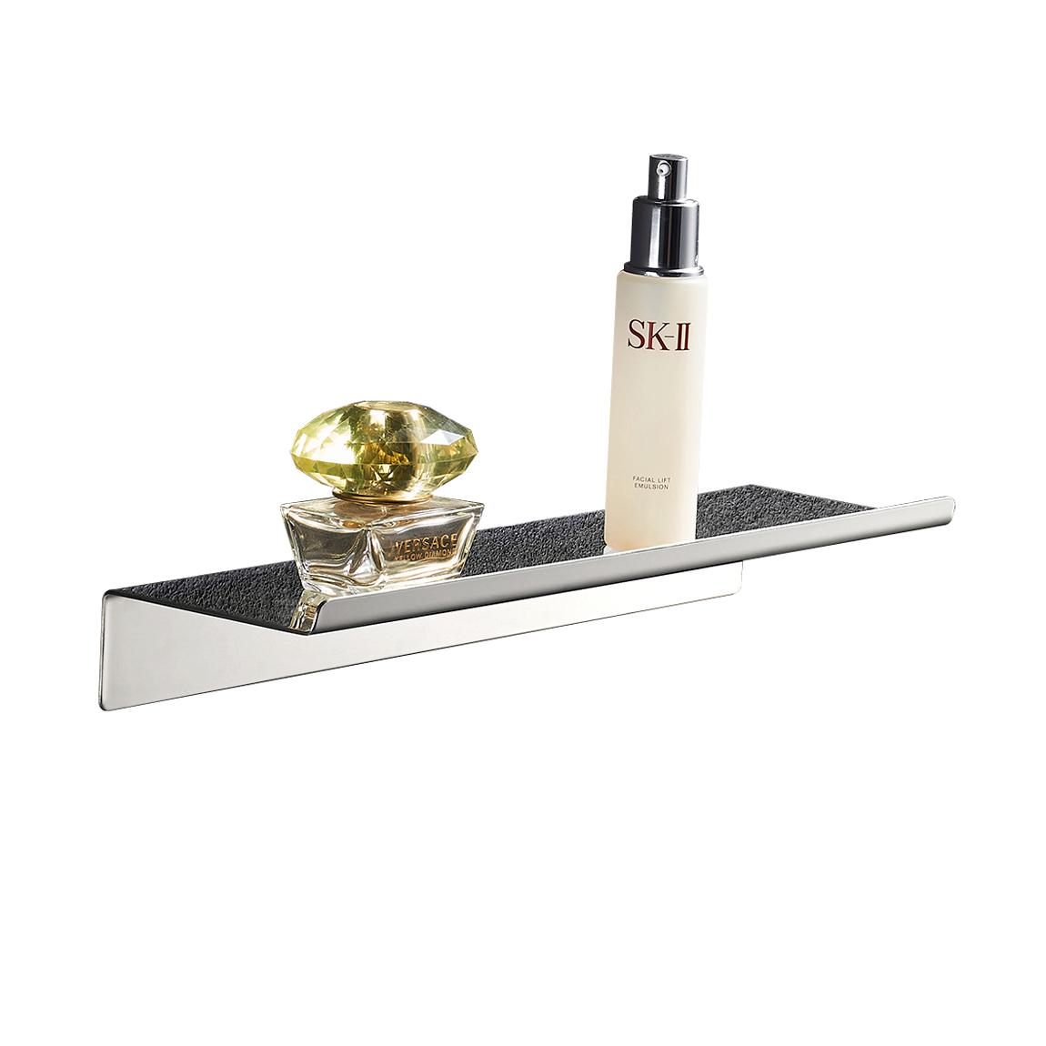 Stainless steel wall shelf